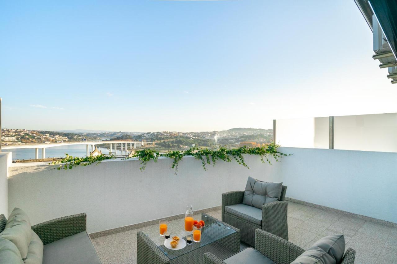 Whome Riverside View Premium Apartment W/ Ac & Terrace Porto Exterior foto